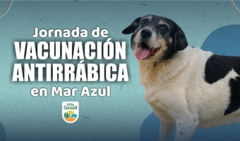 JORNADA DE VACUNACIN ANTIRRBICA EN MAR AZUL